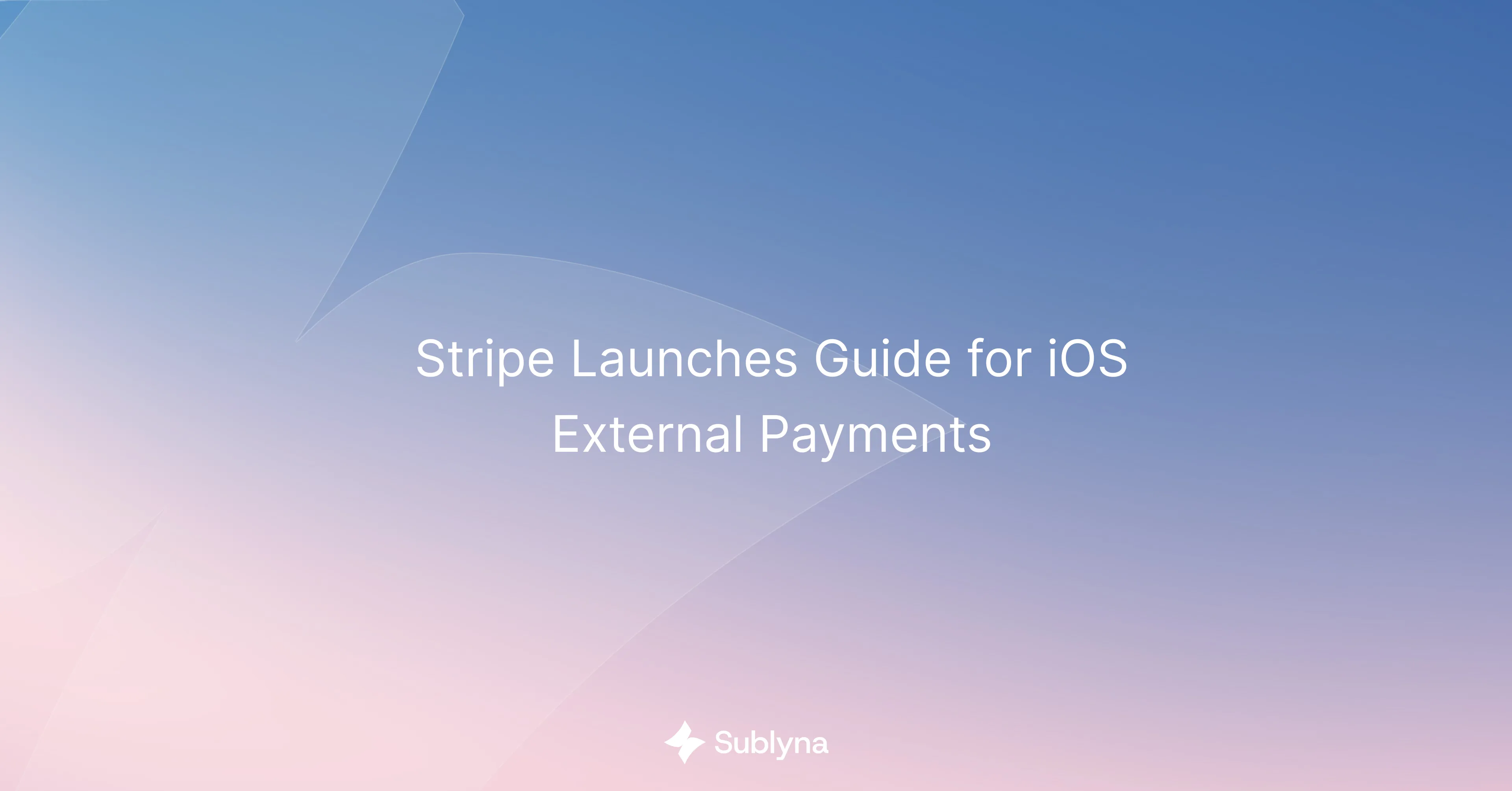 Stripe iOS External Payments Guide